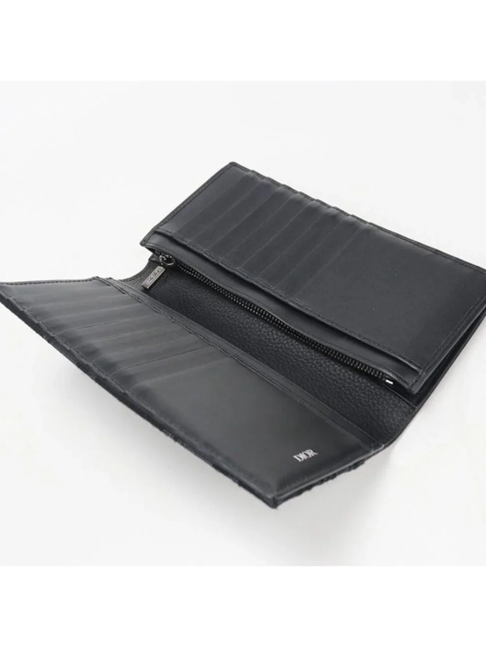 Dior Bifold Wallet Saddle Oblique